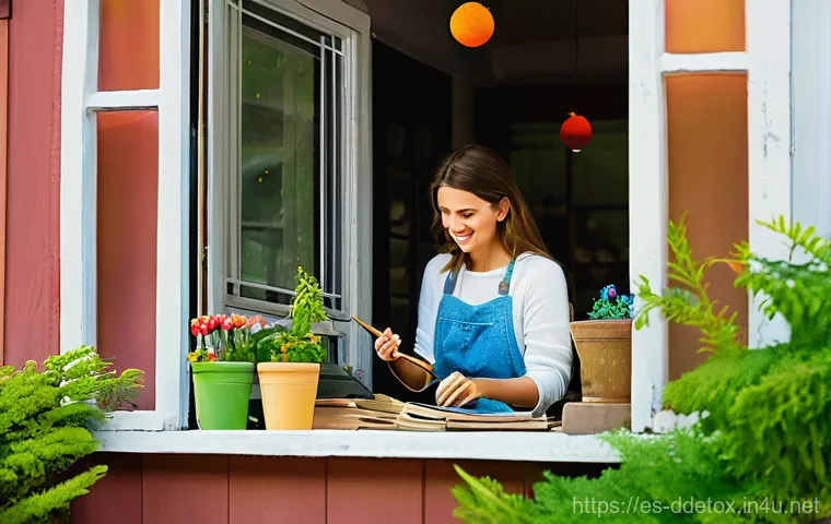 디지털디톡스와 디지털 기기 사용 제한 - **Digital Overload Meltdown in a Modern Home**
    A young adult, perhaps in their late 20s or early...