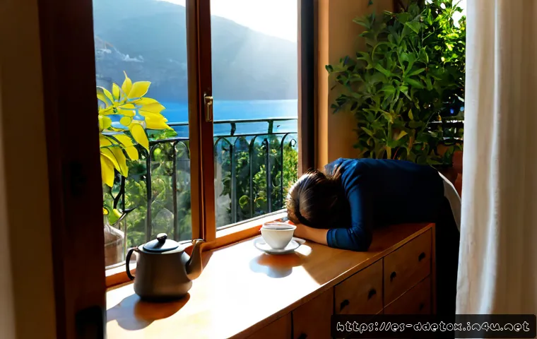 디지털디톡스와 환경적 요인 - Photorealistic morning digital detox scene in a sunlit Spanish Mediterranean apartment, smartphone p...